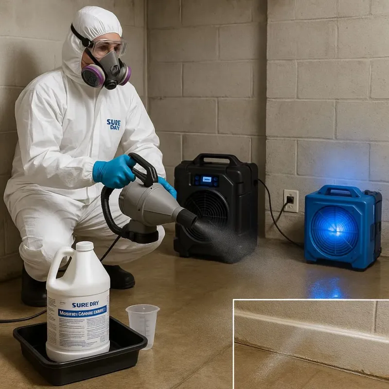 Sanitization and Odor Removal process in Westport, IN